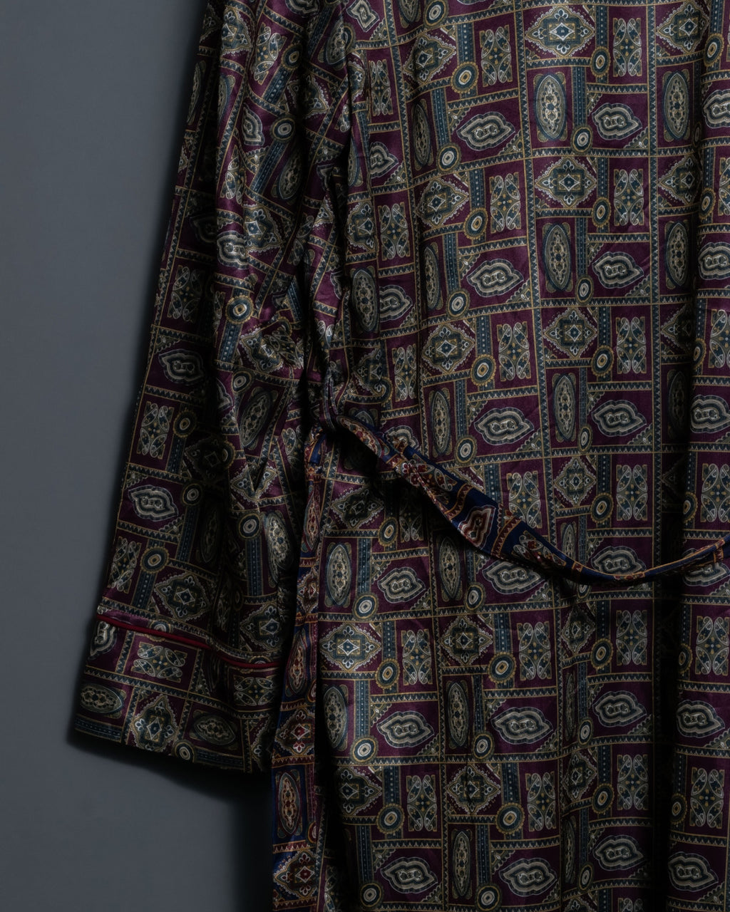 Polygonal Paisley Design Gown