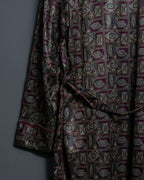 Polygonal Paisley Design Gown