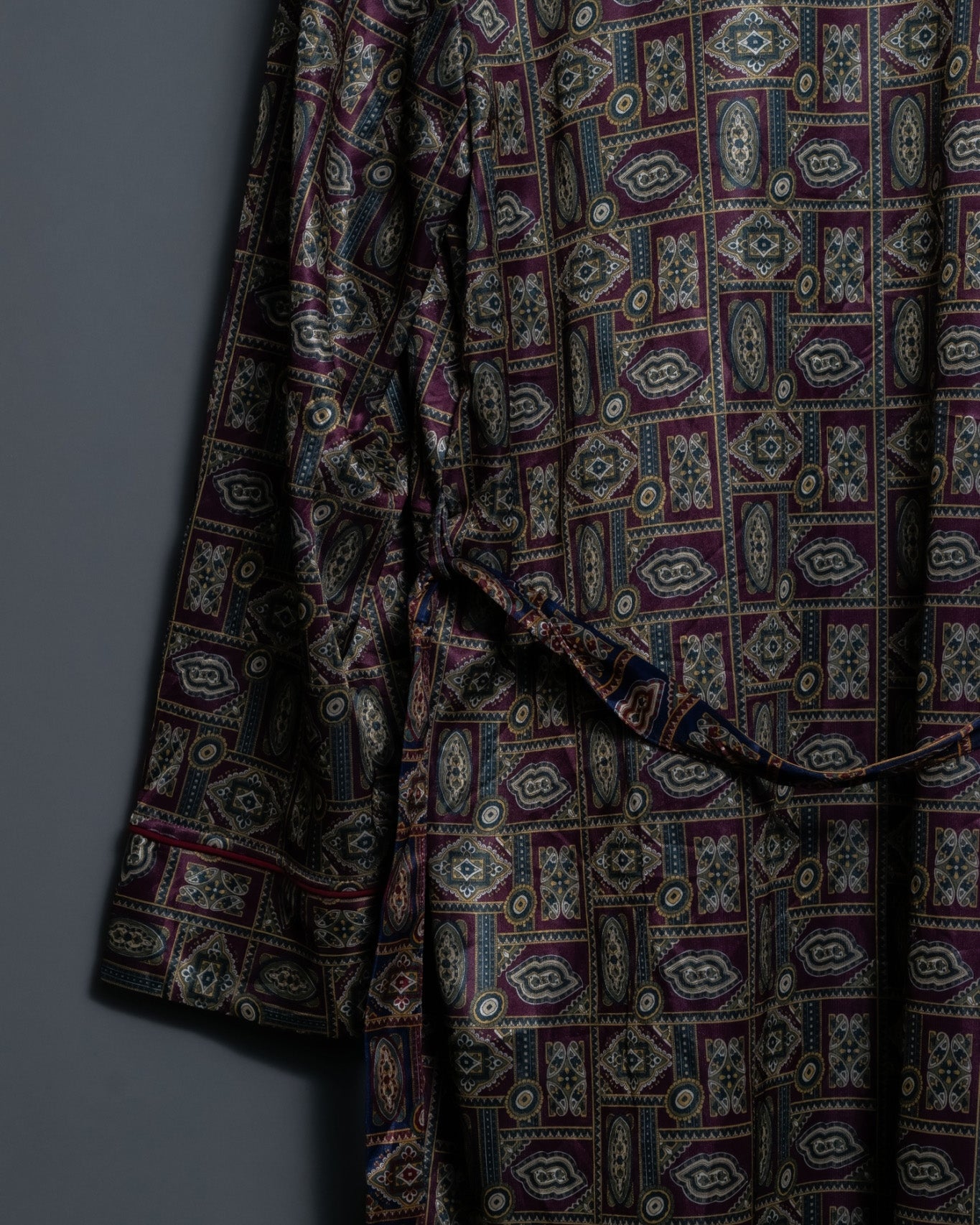 Polygonal Paisley Design Gown