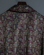 Polygonal Paisley Design Gown