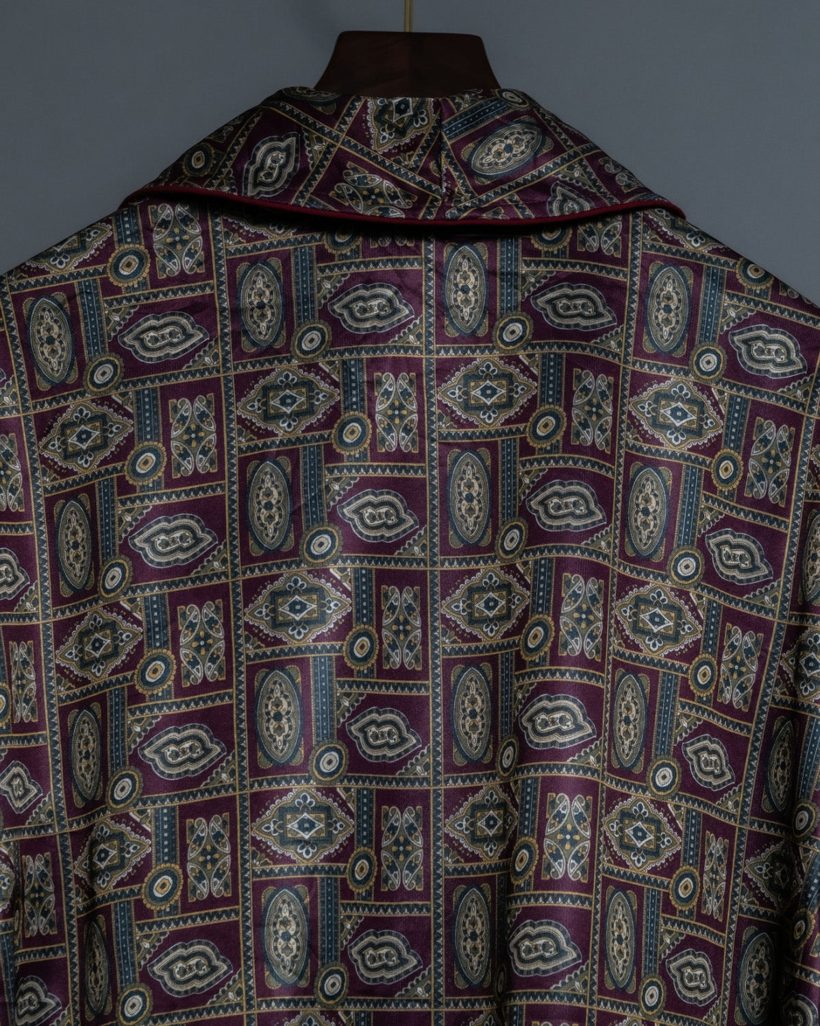 Polygonal Paisley Design Gown