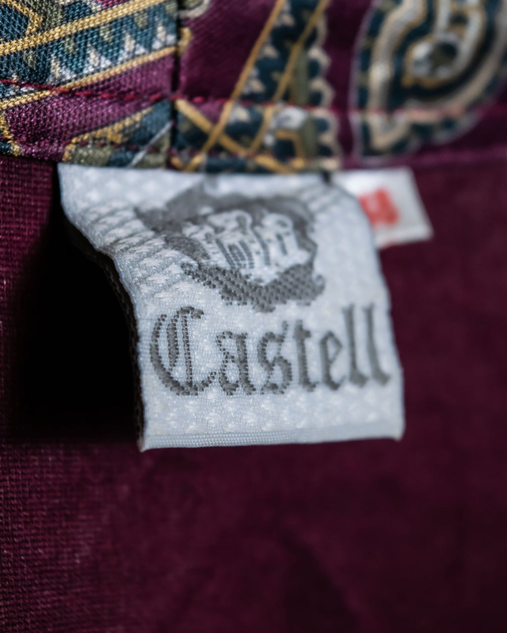 Polygonal Paisley Design Gown