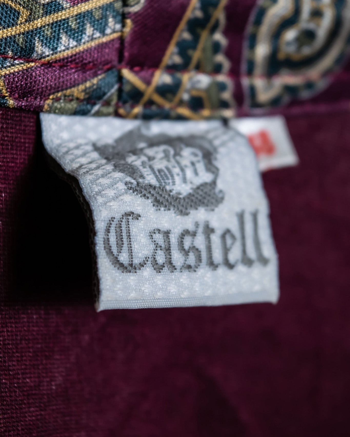 Polygonal Paisley Design Gown