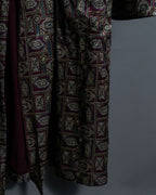 Polygonal Paisley Design Gown