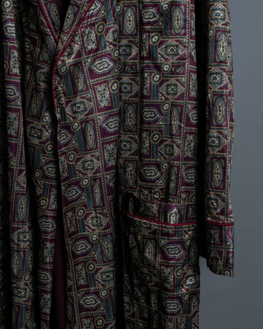 Polygonal Paisley Design Gown