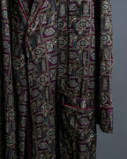 Polygonal Paisley Design Gown