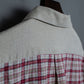 Vintage Red Lattice Design Tyrolean Shirt