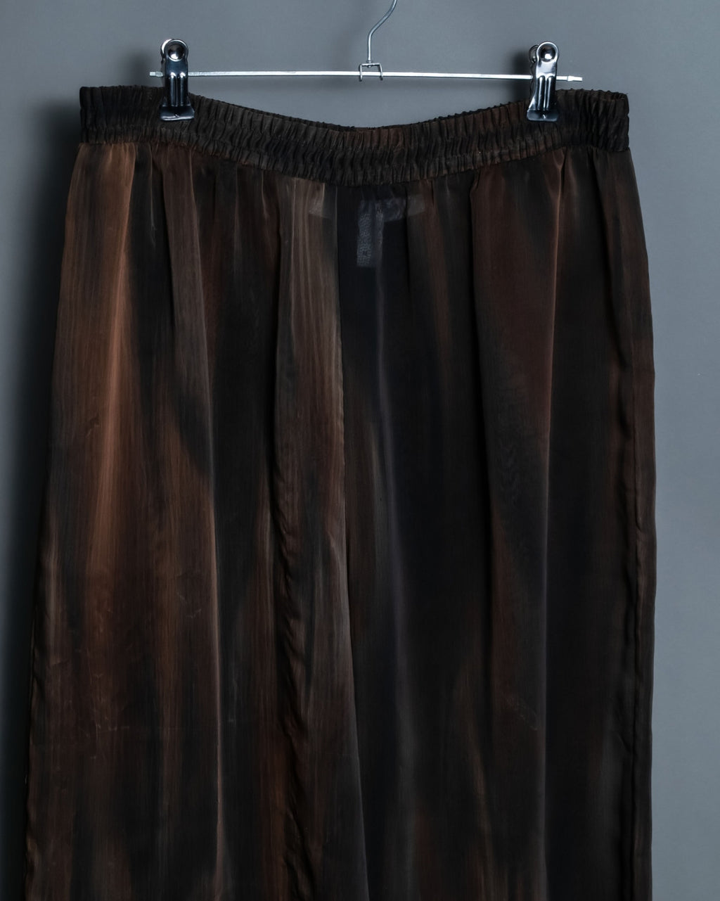 Brown Green Marble Sheer Easy Summer Pants