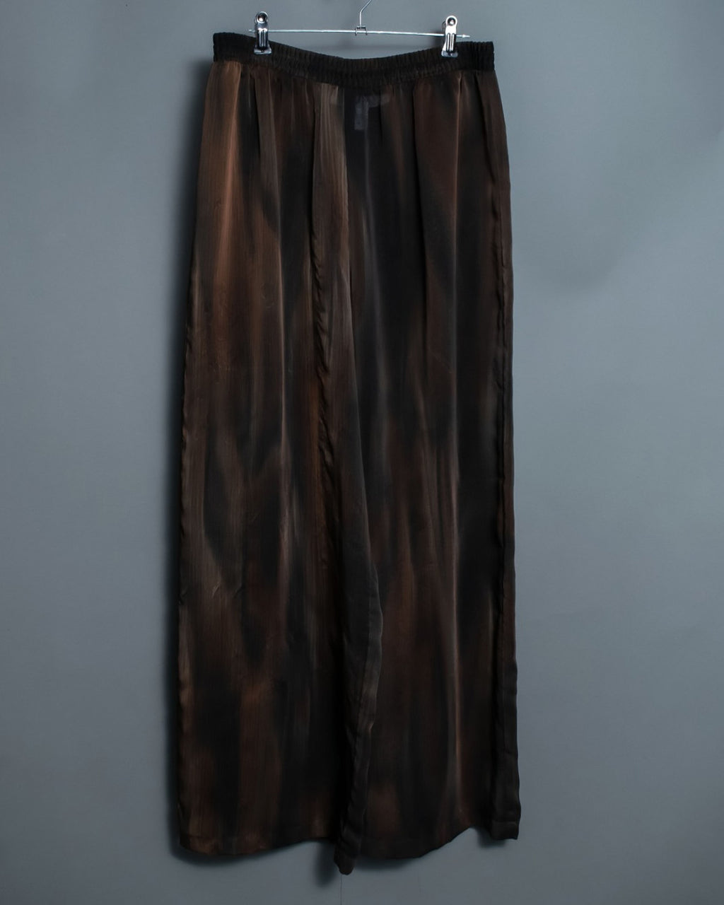 Brown Green Marble Sheer Easy Summer Pants