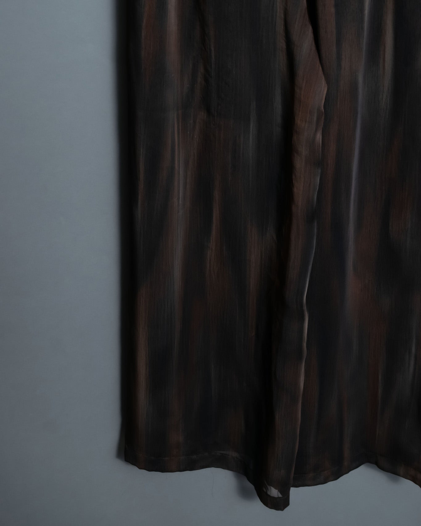 Brown Green Marble Sheer Easy Summer Pants