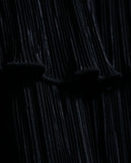 Black Beautiful Pleated Layered Dress