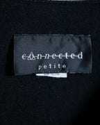 Black Beautiful Pleated Layered Dress