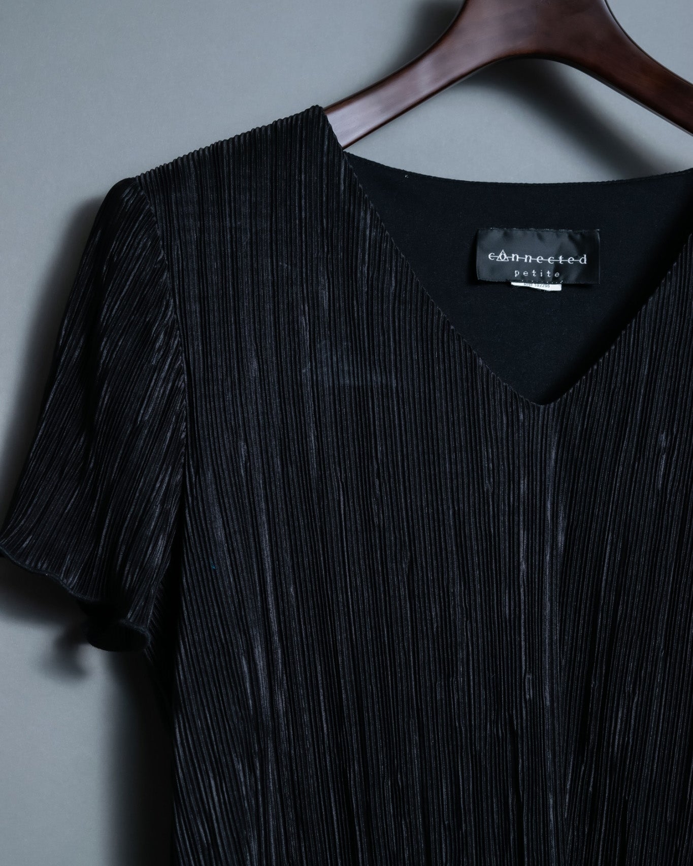 Black Beautiful Pleated Layered Dress