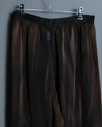 Brown Green Marble Sheer Easy Summer Pants