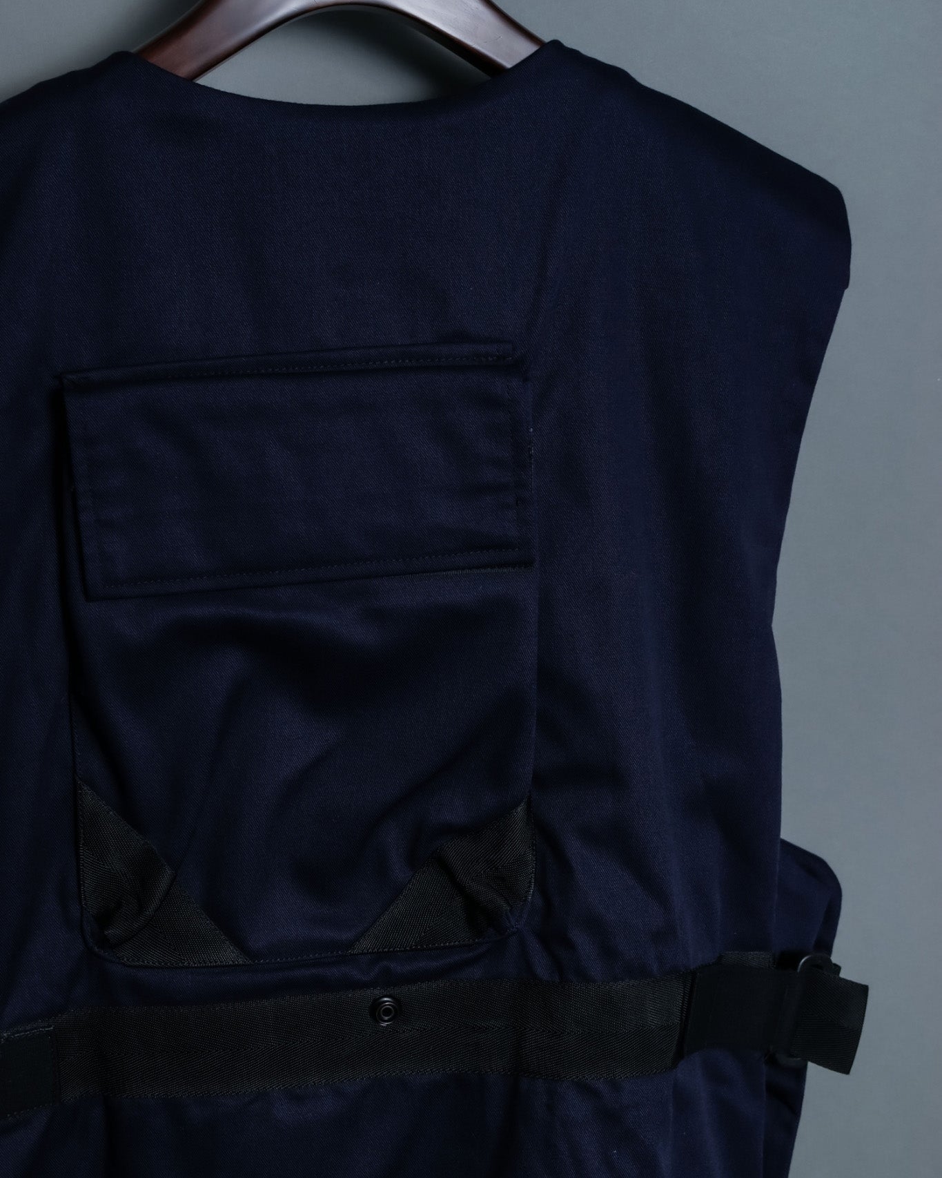 Vintage Navy Blue Body Armor Vest