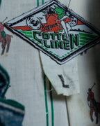 High quality denim Tyrolean tailored jacket