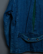 High quality denim Tyrolean tailored jacket