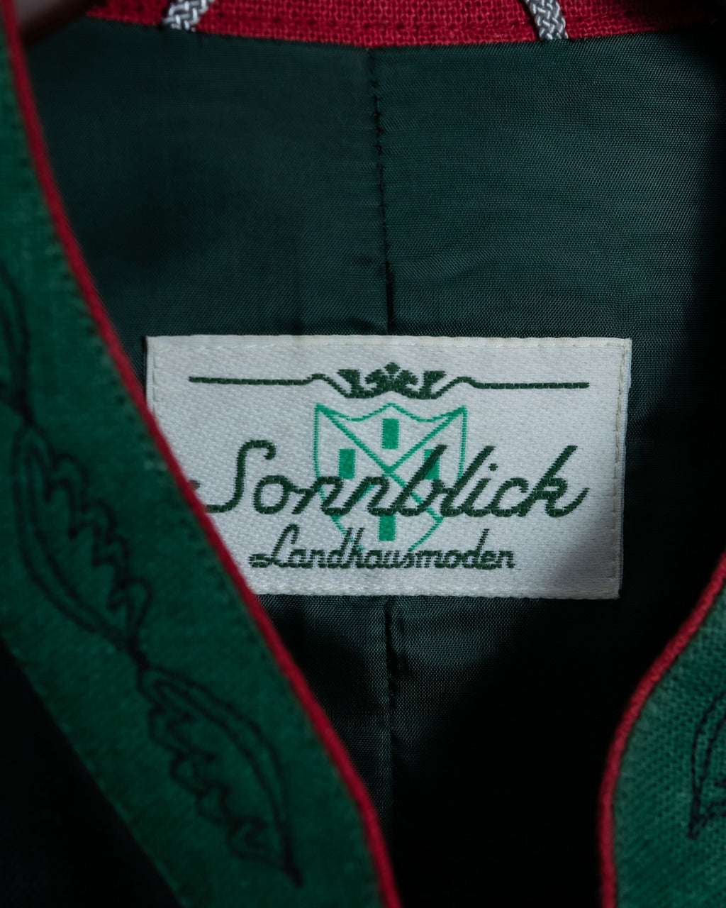 Black Chirorin Mao Collar Jacket