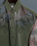 Light Colored Western Shirt