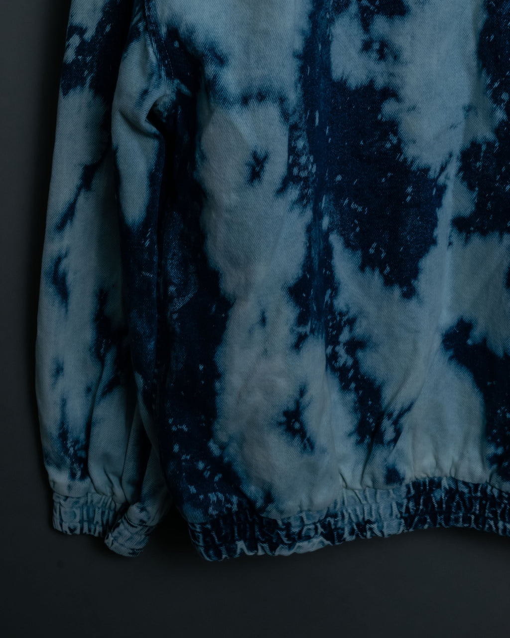 Discoloration Design Denim Jacket