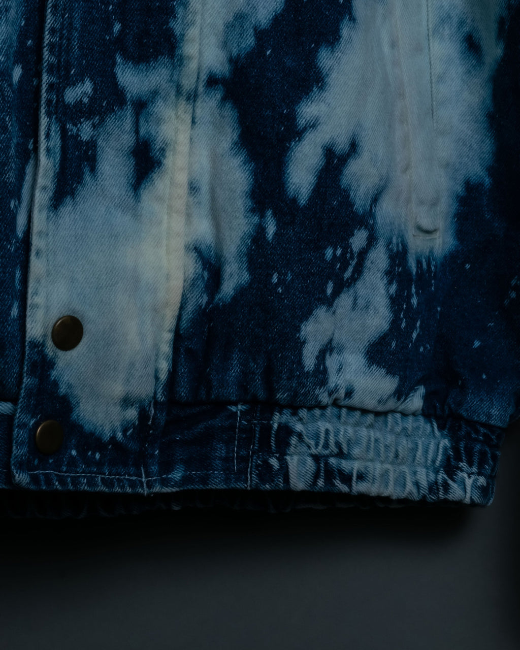 Discoloration Design Denim Jacket