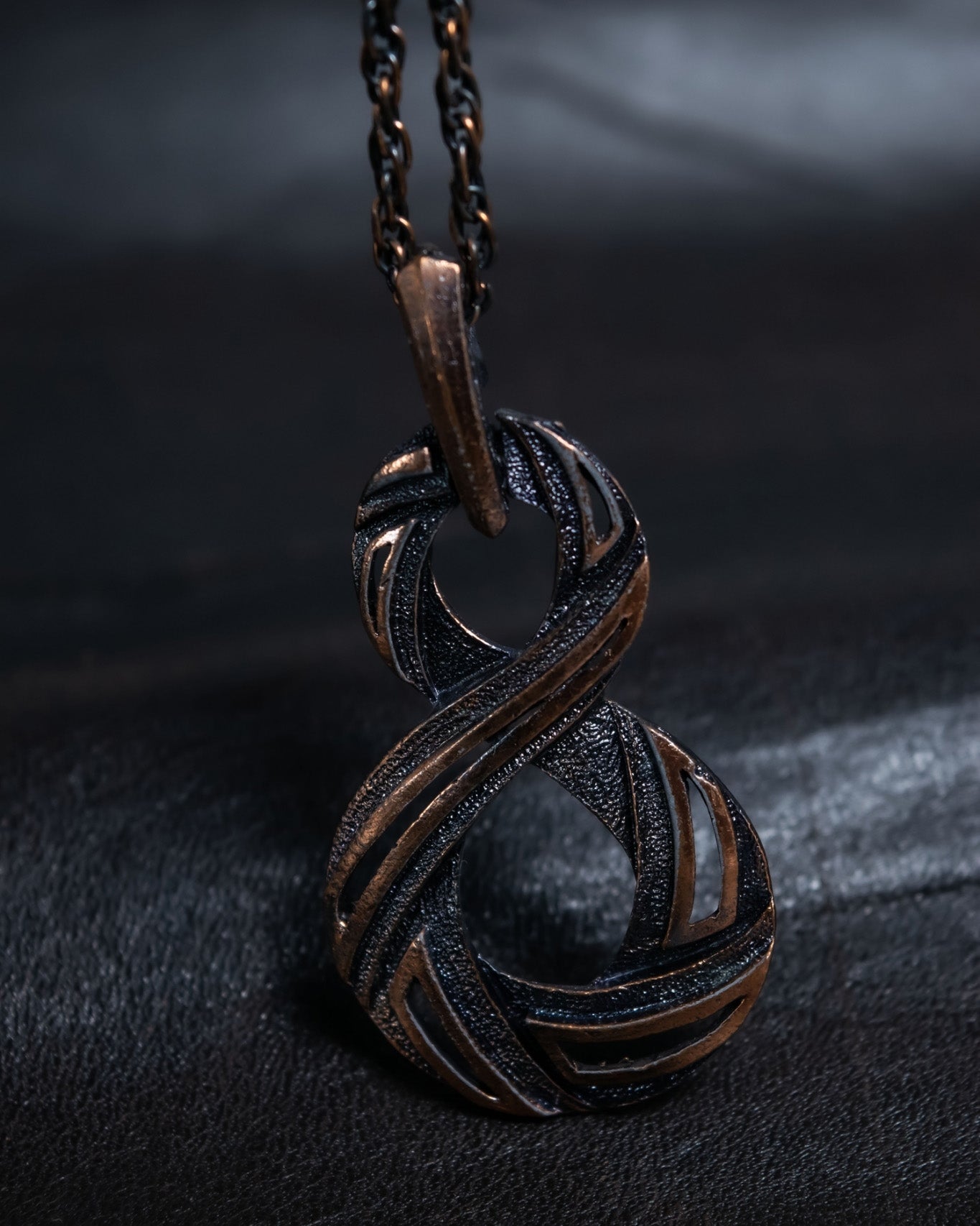 Eight Engraved Necklaces