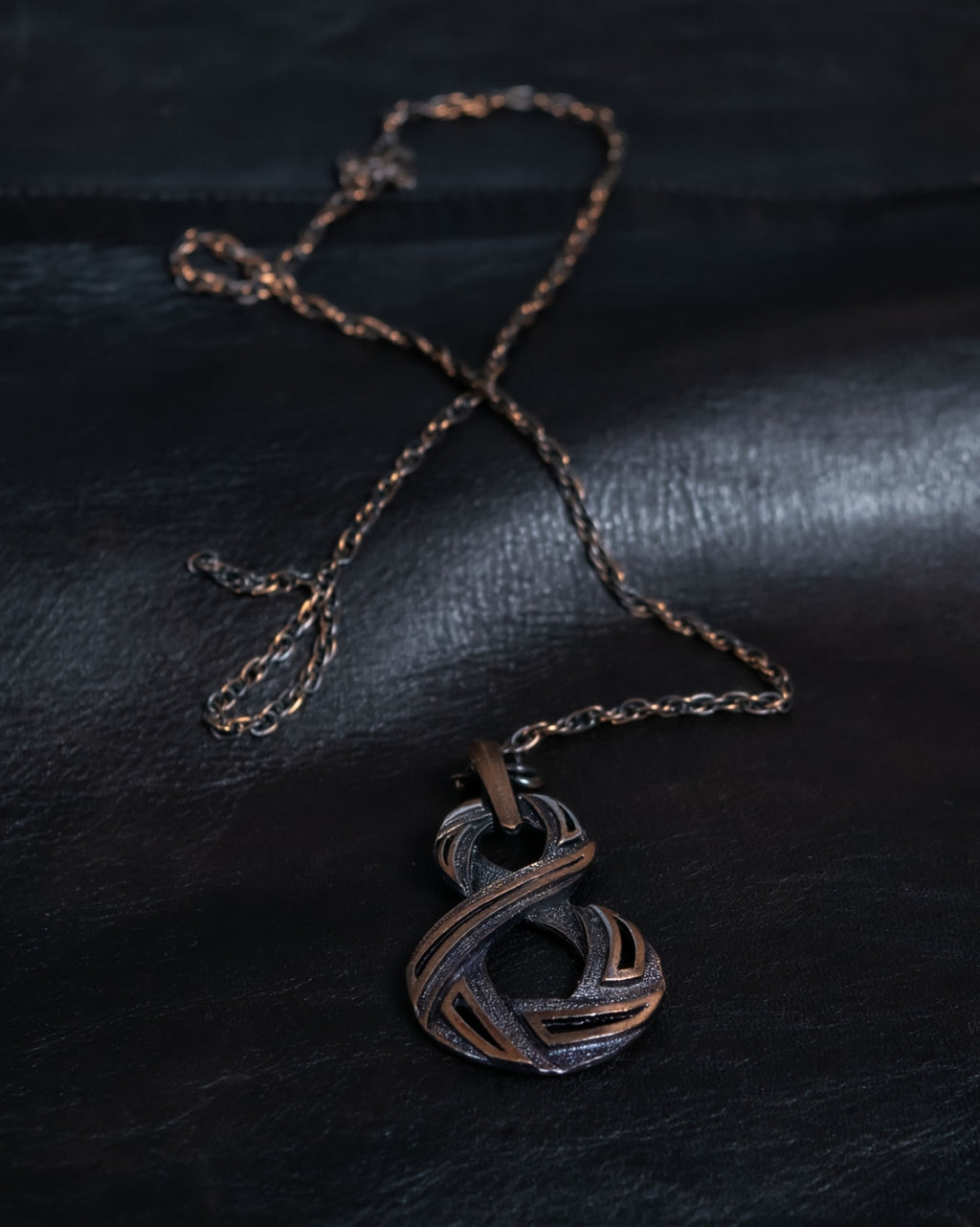 Eight Engraved Necklaces