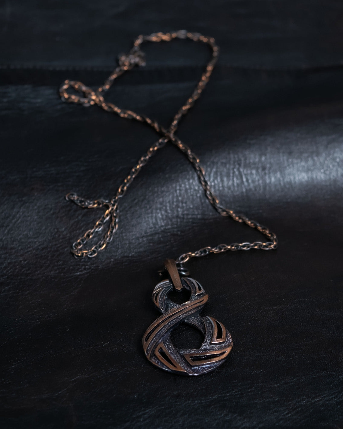 Eight Engraved Necklaces