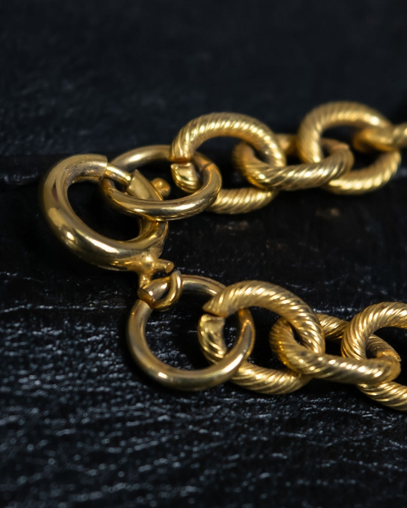 Gold Heart Pearl Necklace