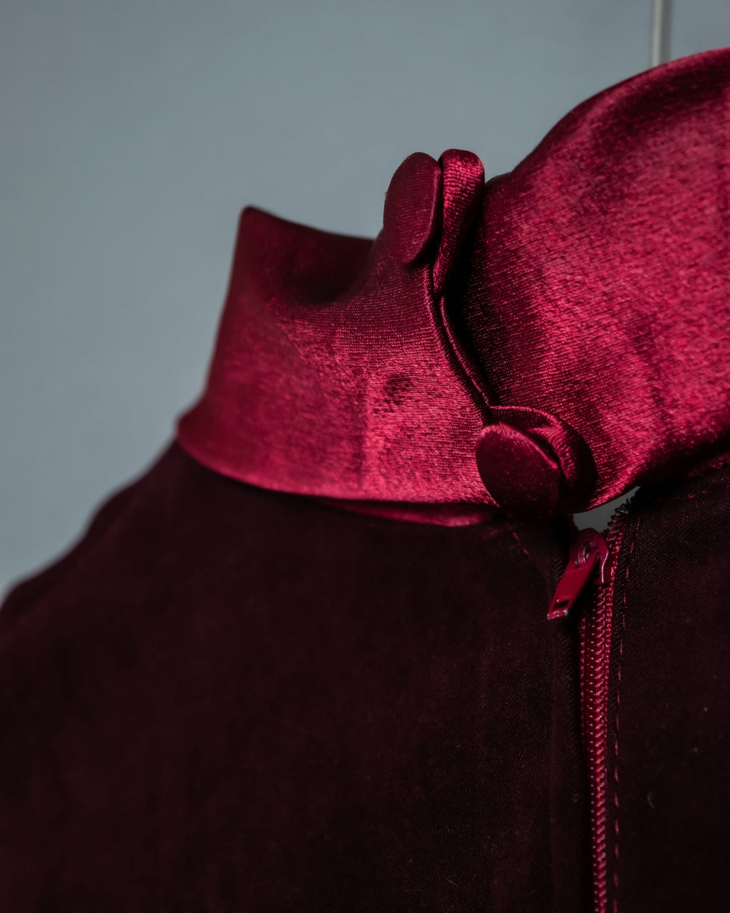 Beautiful Red Wave Vintage Dress