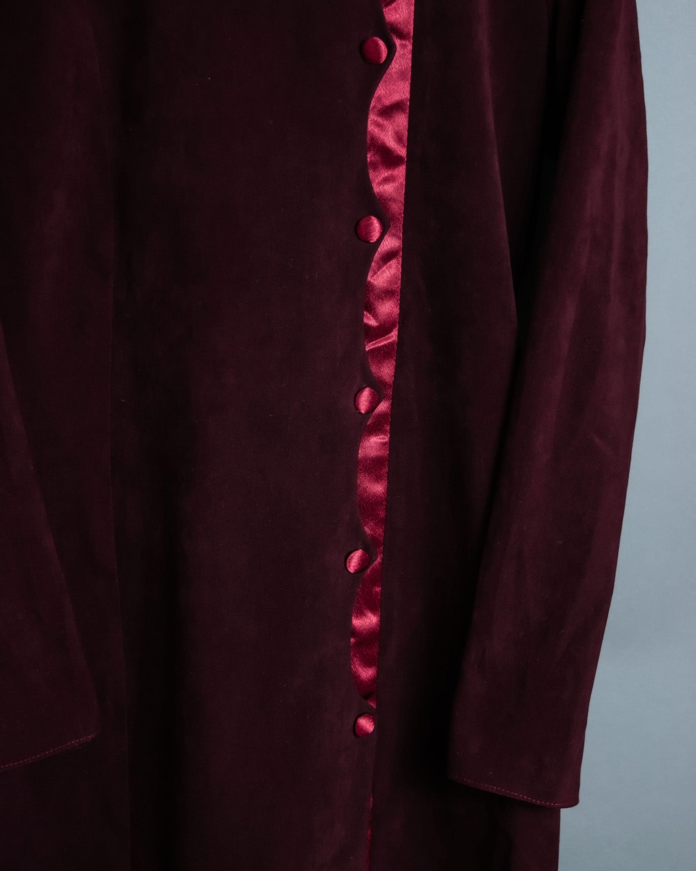 Beautiful Red Wave Vintage Dress