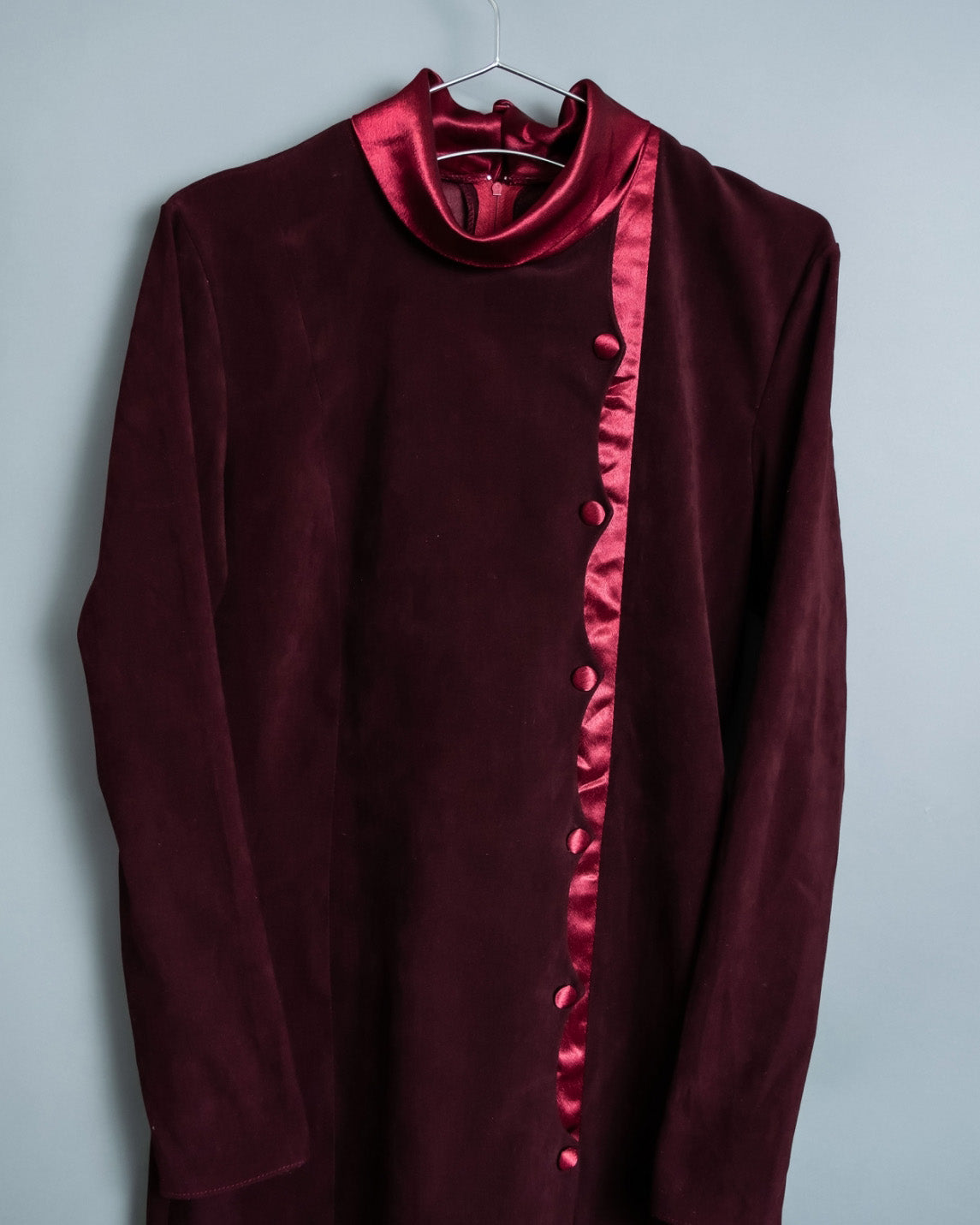 Beautiful Red Wave Vintage Dress