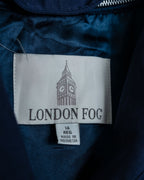 "LONDON FOG" Mint Condition Fresh Blue Fabric Vintage Coat