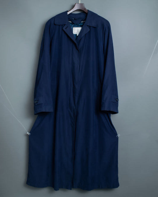 "LONDON FOG" Mint Condition Fresh Blue Fabric Vintage Coat