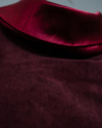 Beautiful Red Wave Vintage Dress