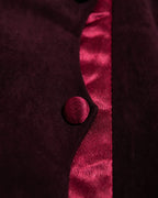 Beautiful Red Wave Vintage Dress