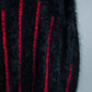 French Luxury Wool Red Line Short Knit