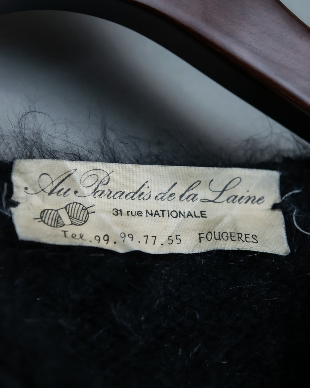 French Luxury Wool Red Line Short Knit