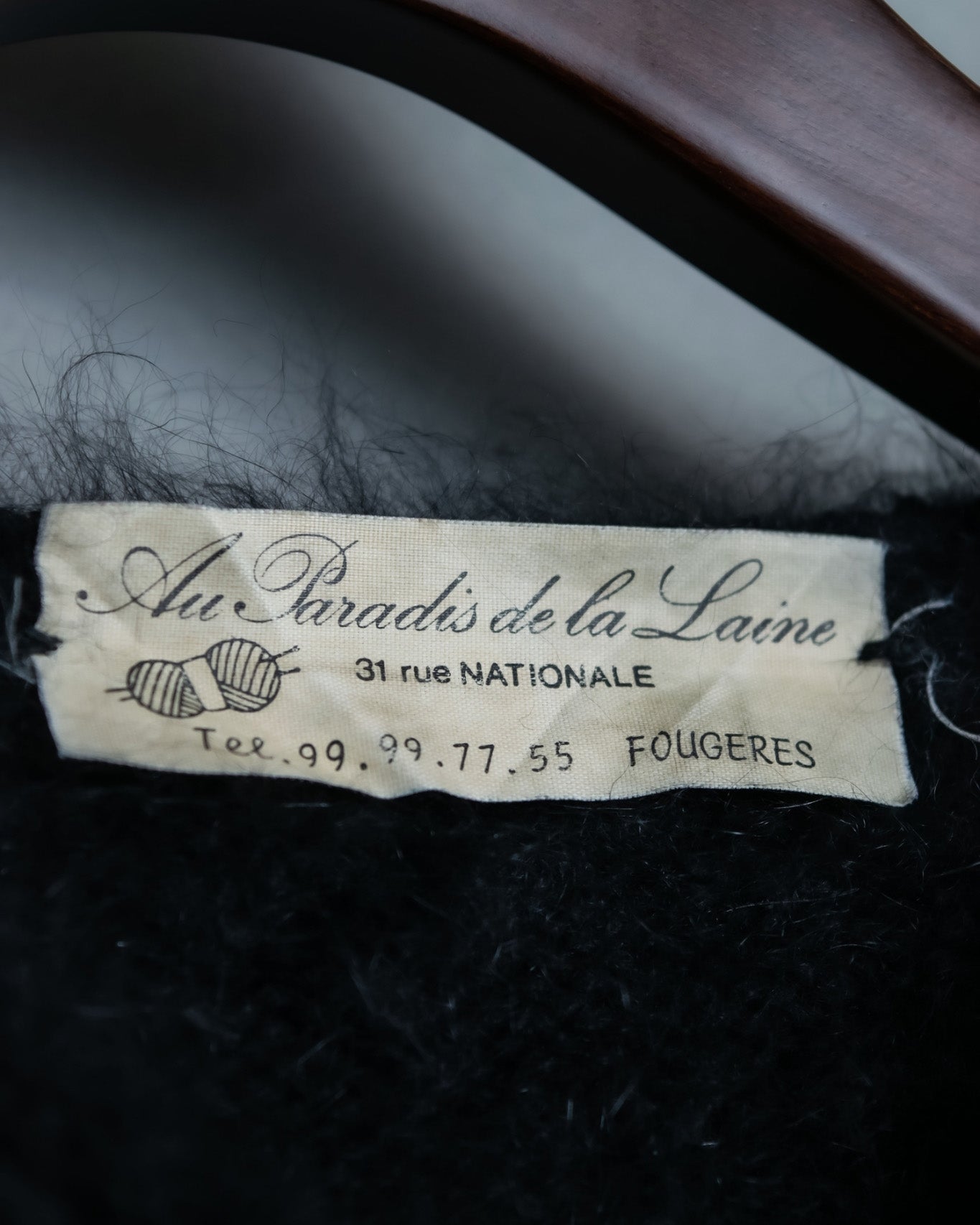 French Luxury Wool Red Line Short Knit