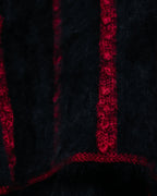 French Luxury Wool Red Line Short Knit