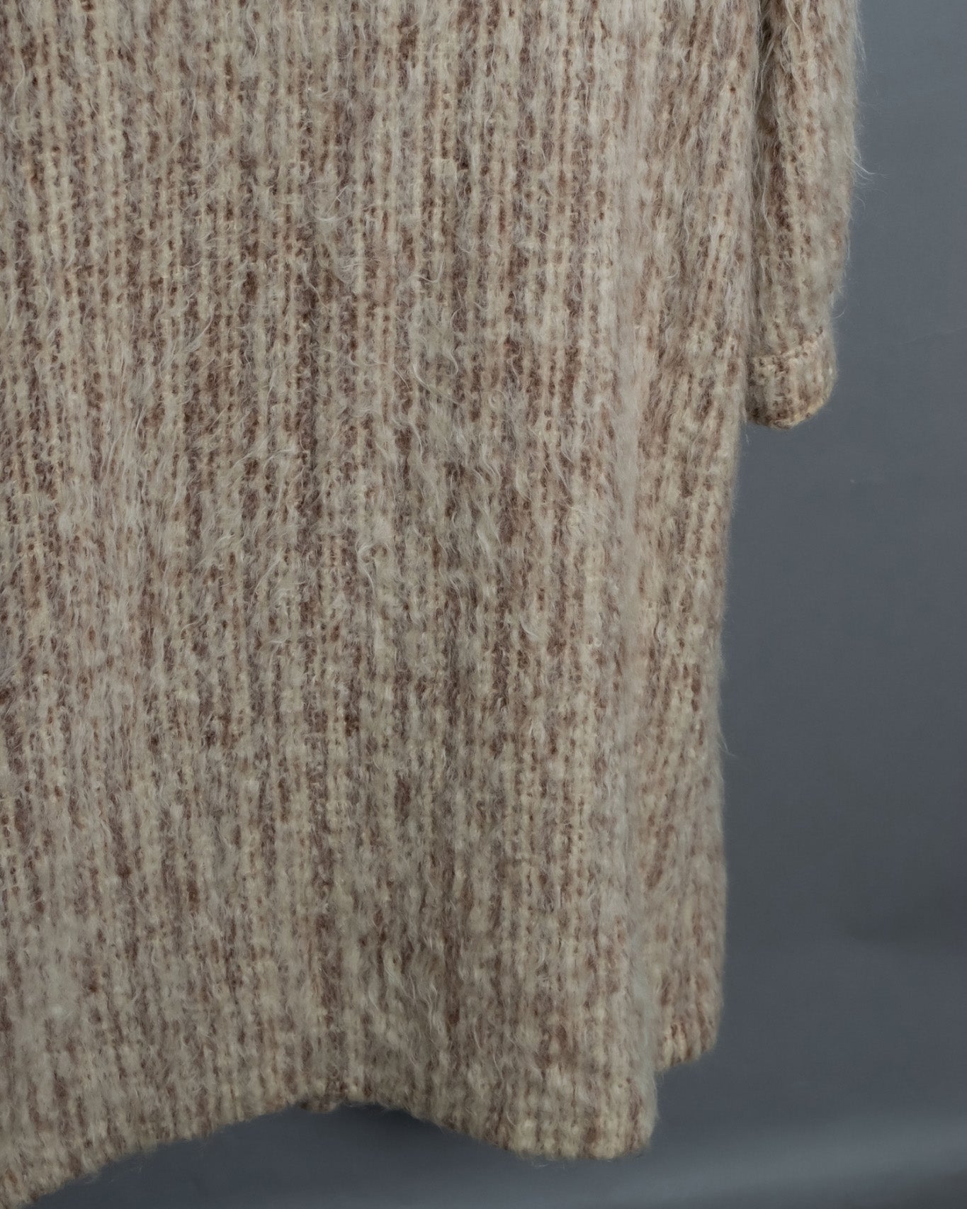 Shaggy Stand Collar Coat