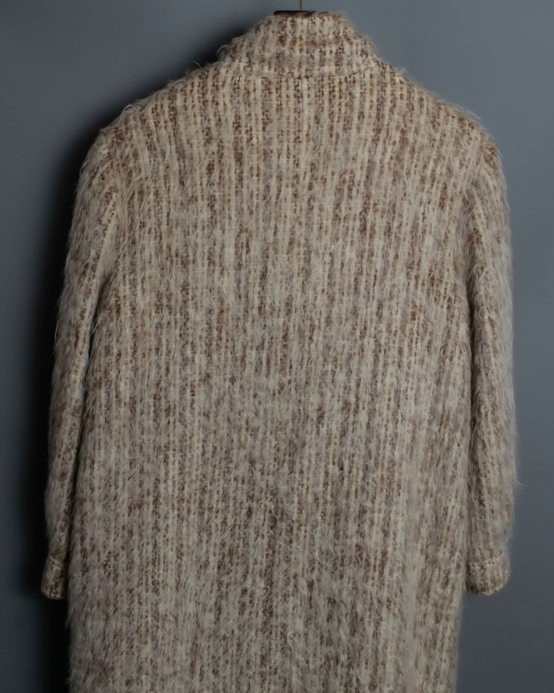 Shaggy Stand Collar Coat