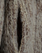 Shaggy Stand Collar Coat