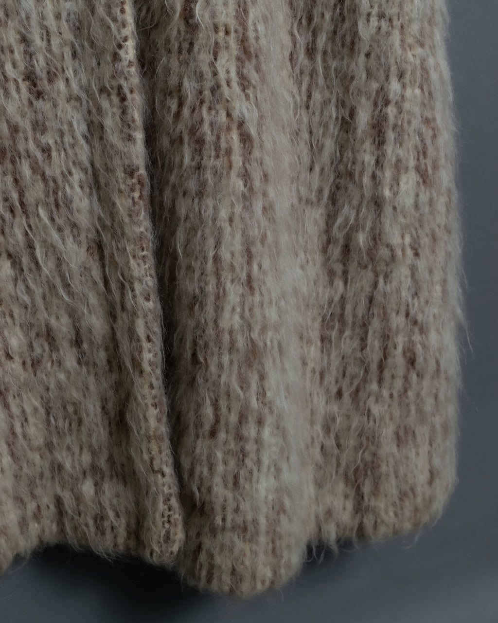 Shaggy Stand Collar Coat