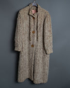 Shaggy Stand Collar Coat