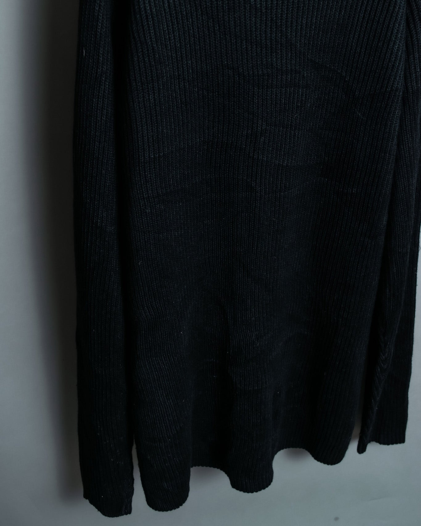 3XL Super Oversized Black Knit