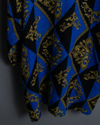 Noble Pattern Loose Silhouette Tops