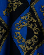 Noble Pattern Loose Silhouette Tops