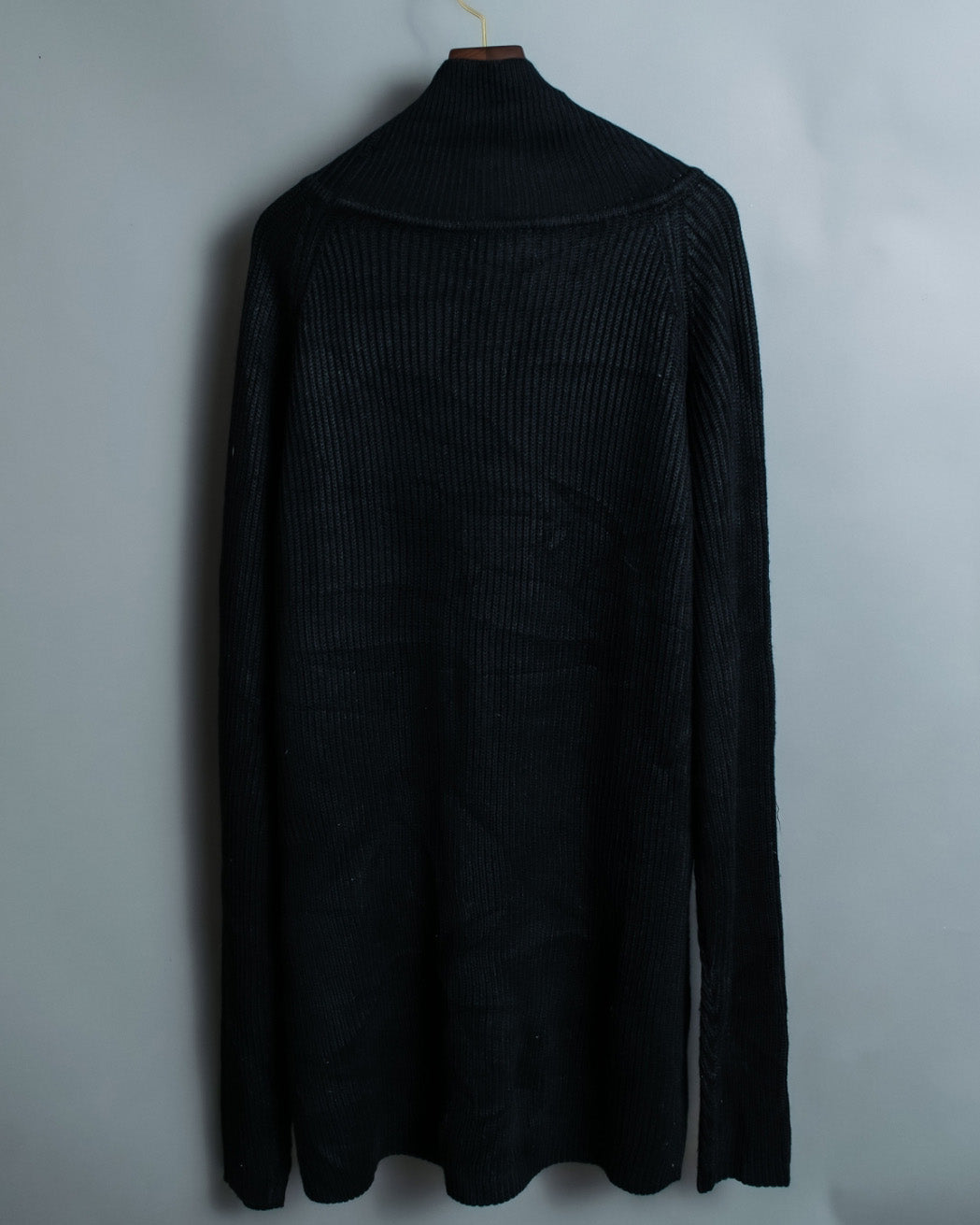 3XL Super Oversized Black Knit