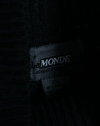 3XL Super Oversized Black Knit